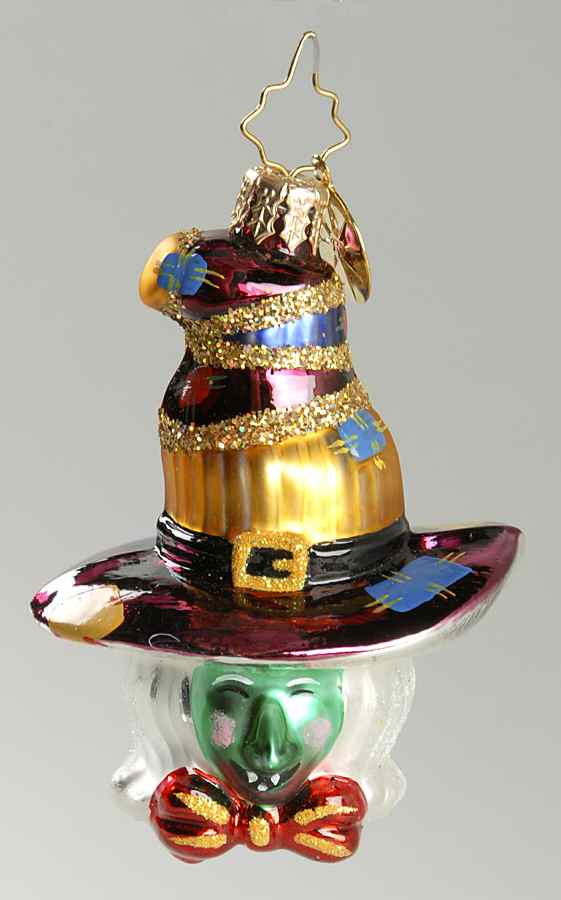 2009 Christopher Radko Ornaments Millinery Madness Witch Gem - No Box by Christopher Radko-1