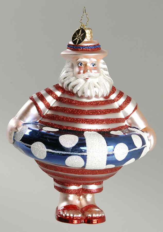 2009 Christopher Radko Ornaments Tubin' Nick - No Box by Christopher Radko-1