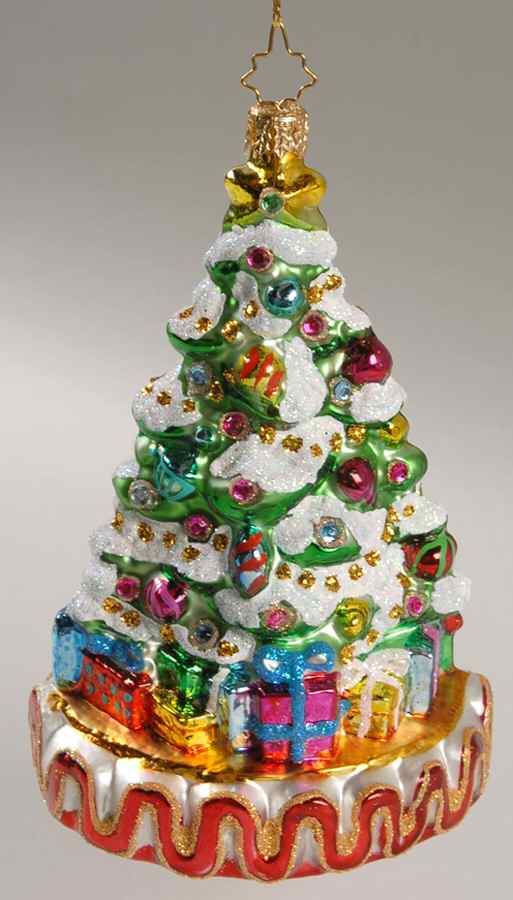 2009 Christopher Radko Ornaments Dazzling Evergreen - No Box by Christopher Radko-1