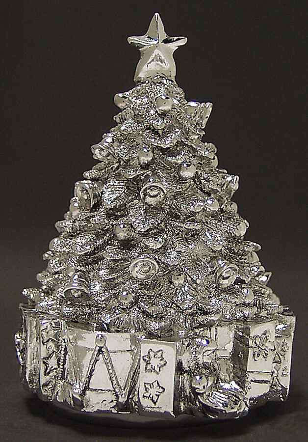 Christmas Musicals Christmas Tree-Oh Tannenbaum - With Box by Reed & Barton-1