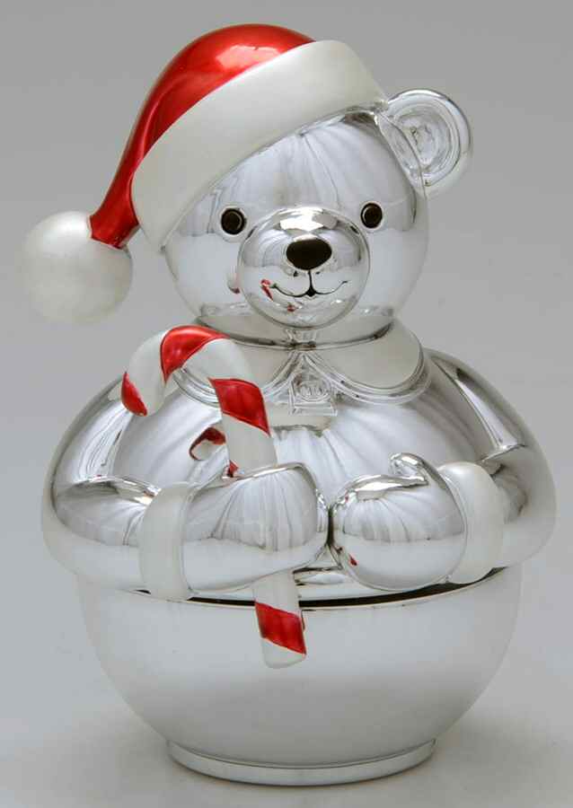 Christmas Musicals Teddy Bear Musical-We Wish You - No Box by Reed & Barton-1