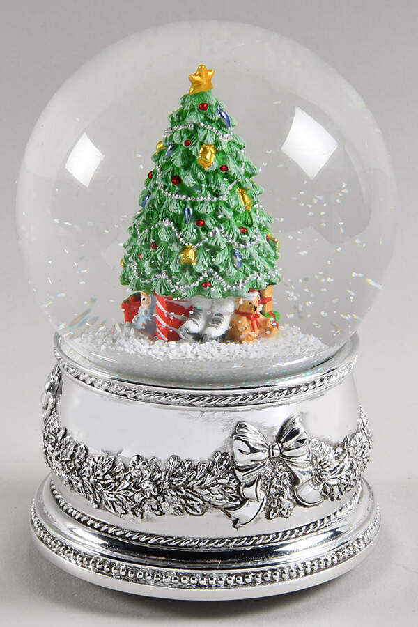 Christmas Snowglobes Tree-Oh Christmas Tree - Boxed by Reed & Barton-1