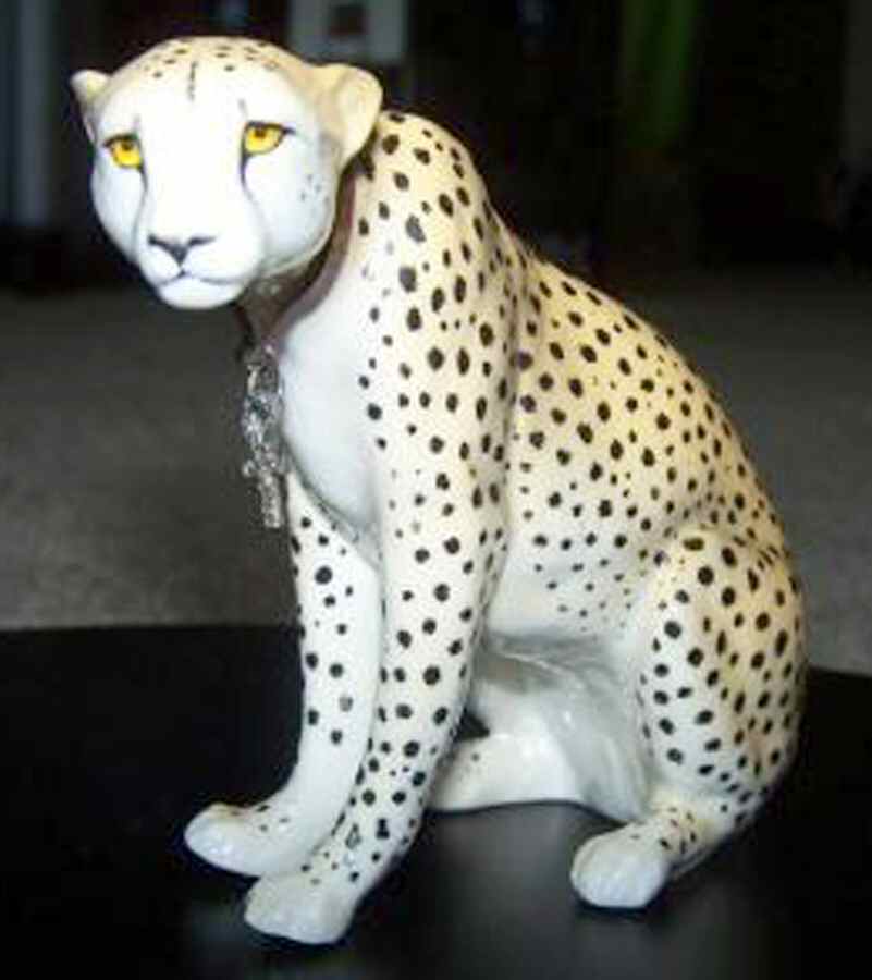 Jewels of Cleopatra Cheetah - No Box by Royal Worcester-1