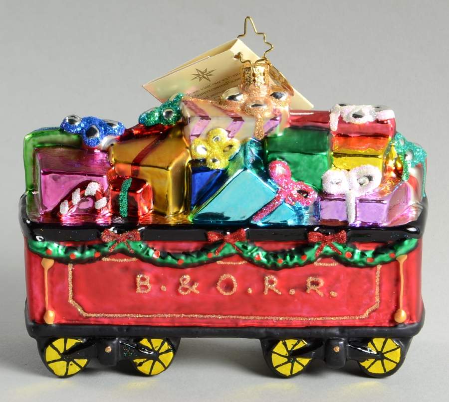 Baltimore & Ohio Railroad Giftful Tender - Boxed by Christopher Radko-1