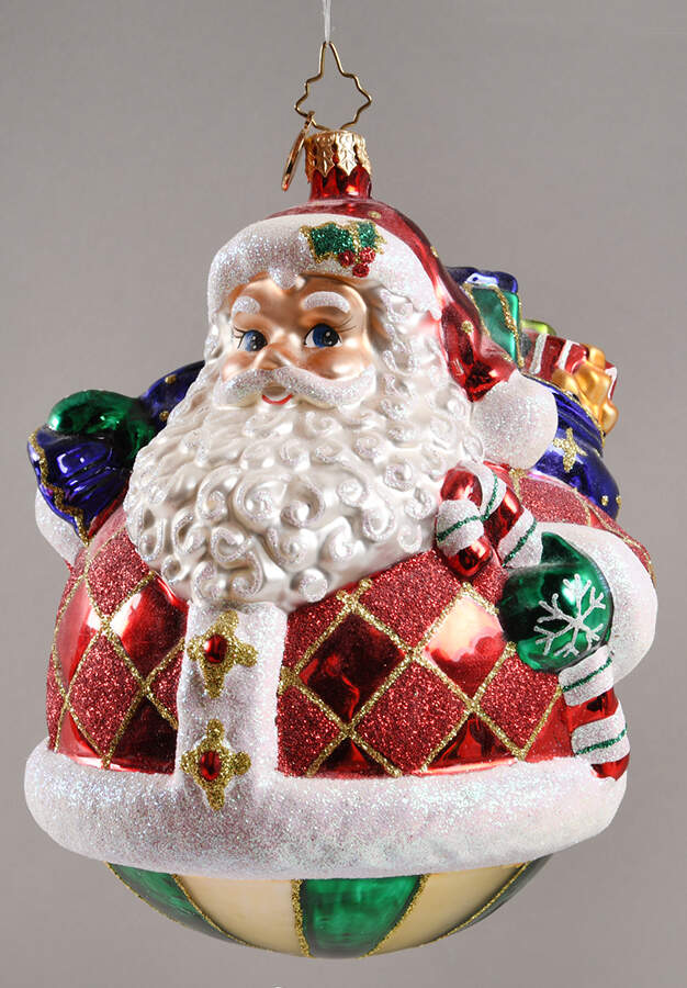 2011 Christopher Radko Ornaments Rollin' Ruby Claus - No Box by Christopher Radko-1