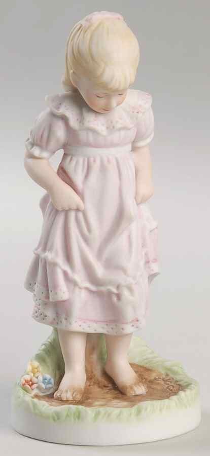 For a Mother's Love Girl In Dress Standing In Mud - No Box by Roman-1