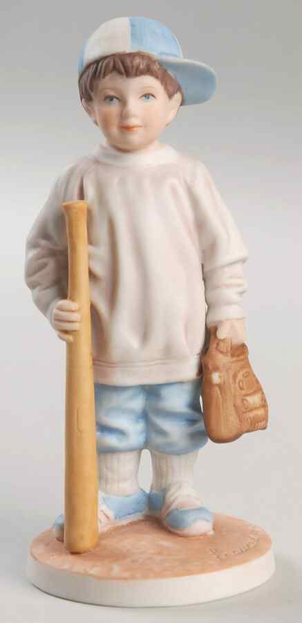 For a Mother's Love Boy With Baseball Bat And Mitt - No Box by Roman-1