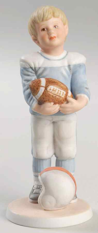 For a Mother's Love Boy With Football And Helmet - No Box by Roman-1