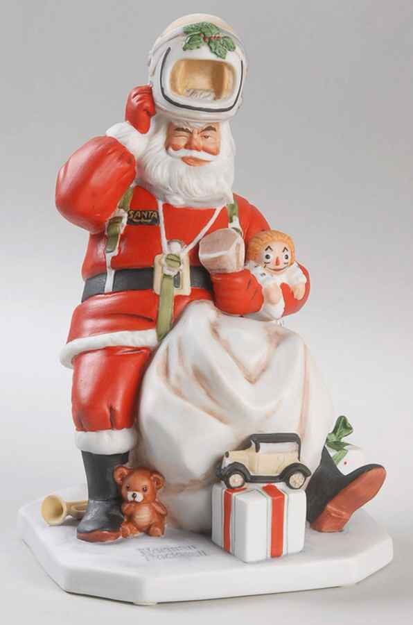 Rockwell Museum Christmas Space-Age Santa - Boxed by Rockwell Museum-1