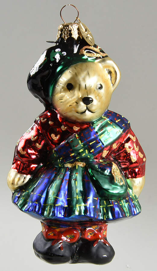 Muffy Vanderbear Highland Fling Muffy - No Box by Christopher Radko-1