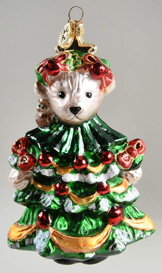 Muffy Vanderbear Muffy Little Fir Tree - No Box by Christopher Radko-1