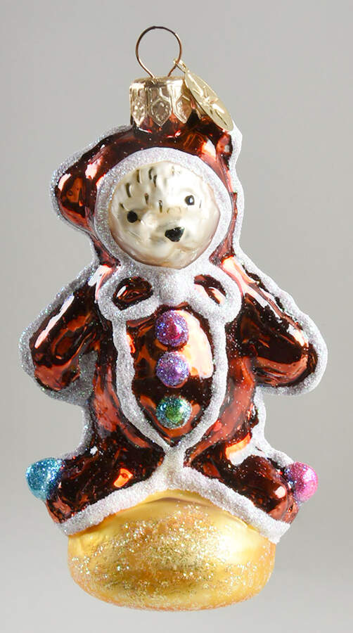 Muffy Vanderbear Petite Ginger Bear - No Box by Christopher Radko-1