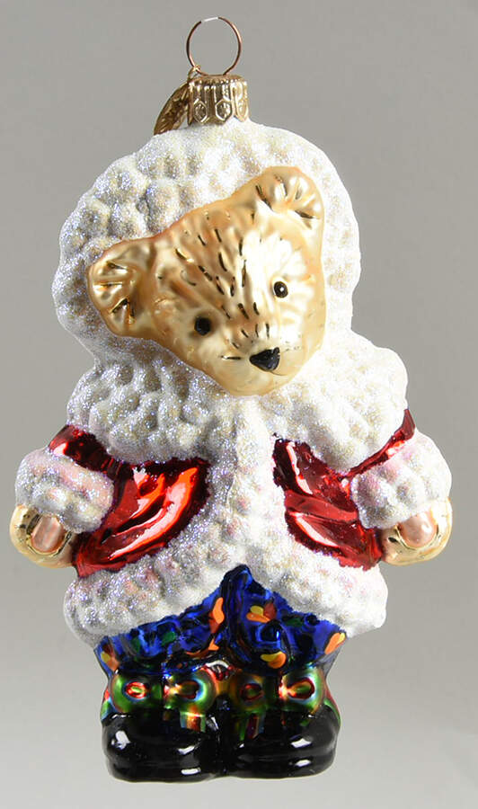 Muffy Vanderbear Santa's Workshop Muffy - No Box by Christopher Radko-1