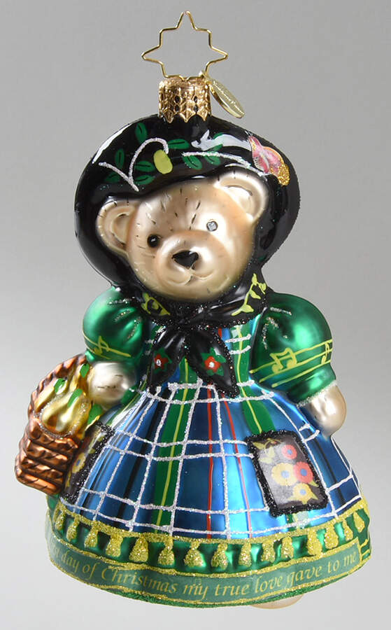 Muffy Vanderbear Little Peddler Muffy-2018 - Boxed by Christopher Radko-1