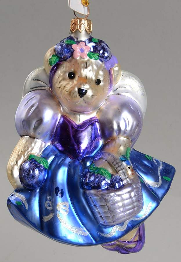 Muffy Vanderbear Muffy Plum Fairy - No Box by Christopher Radko-1