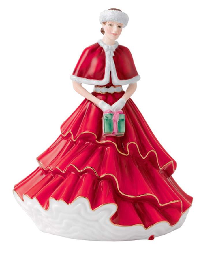 Christmas Day Petites-Annual Figure of the Year A Gift For Christmas-2016 - Boxed by Royal Doulton-1