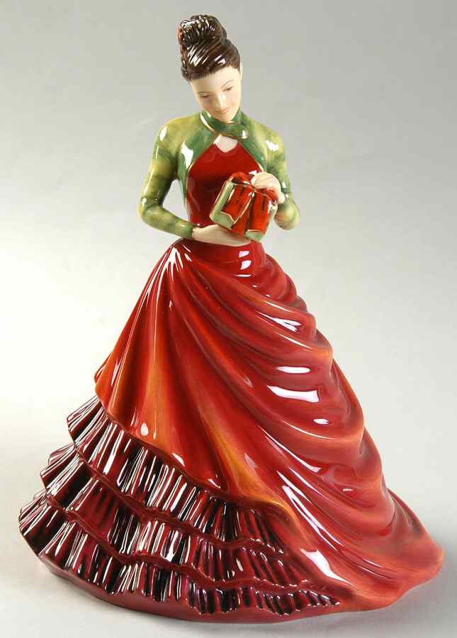 Christmas Day Petites-Annual Figure of the Year A Christmas Gift 2012 - No Box by Royal Doulton-1