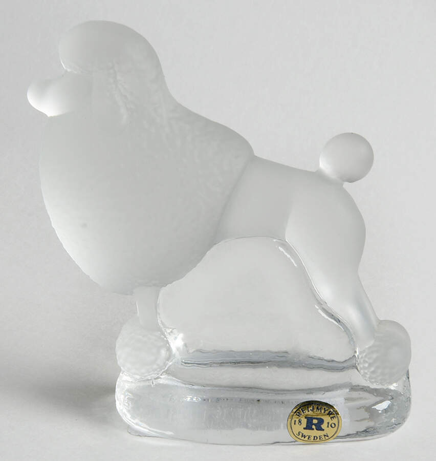 Reijmyre Paperweight Poodle - No Box by Reijmyre-1