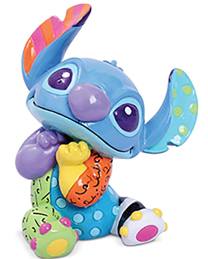 Disney Mini Figurines Stitch  - No Box by Romero Britto-1