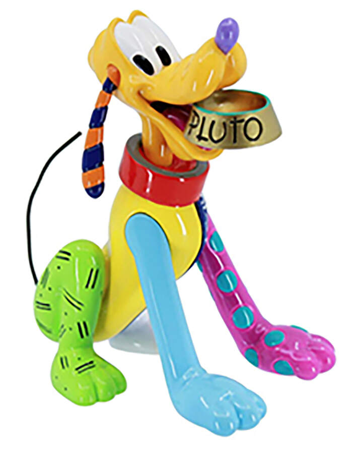 Disney Mini Figurines Pluto's 95th Anniversary - Boxed by Romero Britto-1
