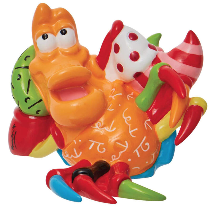 Disney Mini Figurines Sebastian  - Boxed by Romero Britto-1