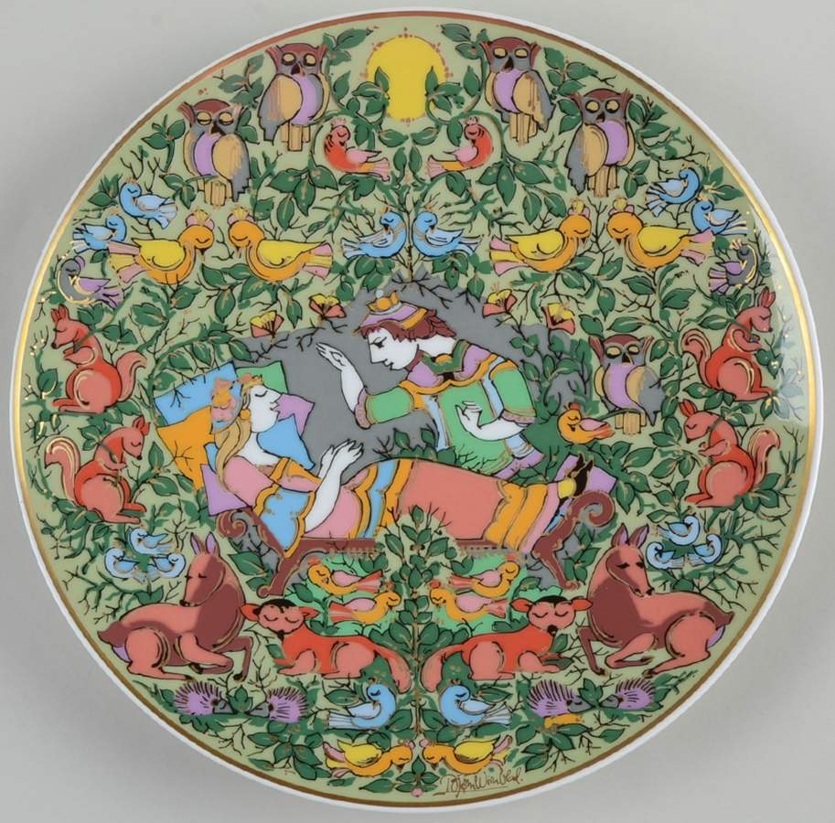 Fairy Tale Sleeping Beauty - No Box by Rosenthal - Continental-1