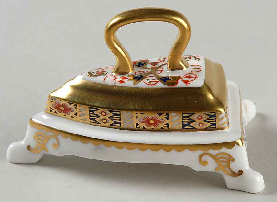 Imari Miniatures Iron - Boxed by Royal Crown Derby-1