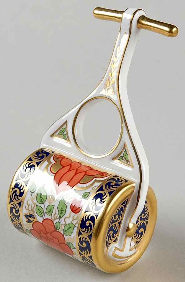 Imari Miniatures Garden Roller - Boxed by Royal Crown Derby-1