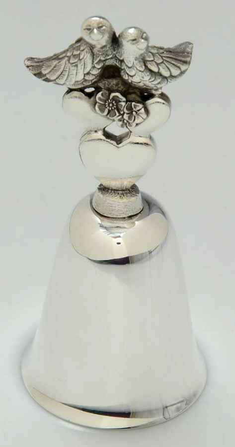 Valentine's Day Bells Doves & Hearts - Boxed by Reed & Barton-1