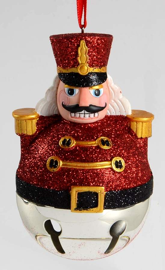 Sleigh Bell Ornament 2011-Nutcracker - Boxed by Reed & Barton-1