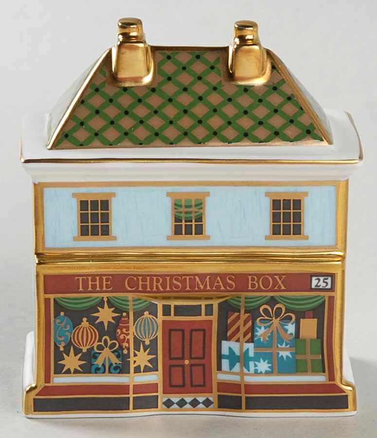Miniature Houses Christmas Box - No Box by Royal Crown Derby-1