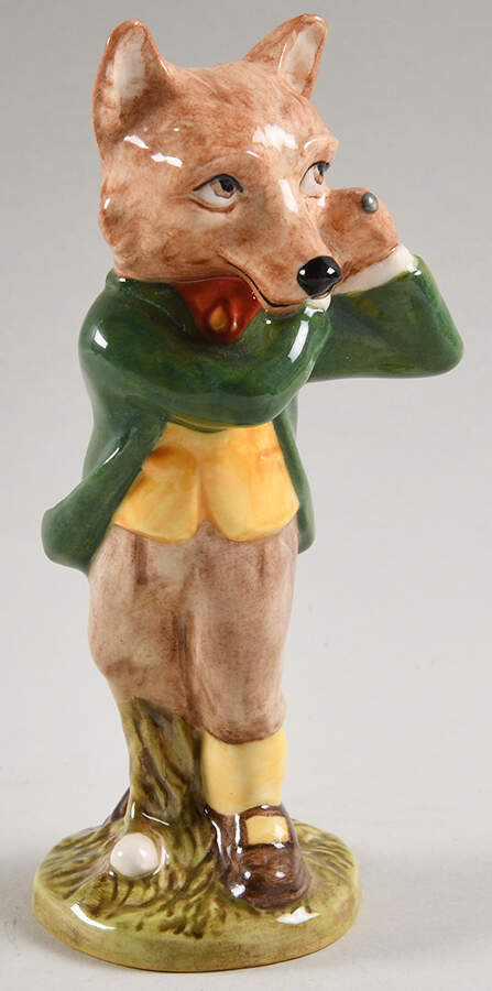 Sporting Characters A Round With Foxy-Fox - Boxed by Royal Doulton-1