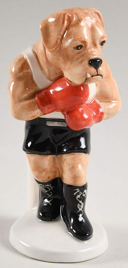 Sporting Characters It's A Knockout-Bulldog - Boxed by Royal Doulton-1