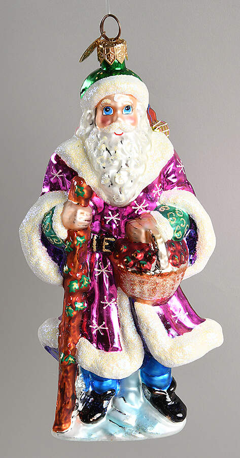 Santa for All Seasons Santa In Winter - With Box by Christopher Radko-1
