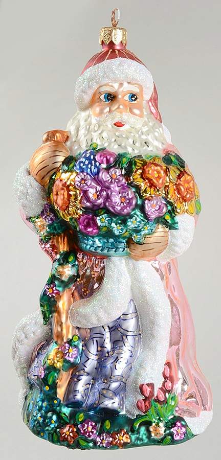Santa for All Seasons Springtime Santa - No Box by Christopher Radko-1