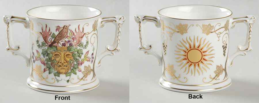 Loving Cups Autumnal (Autumn) Equinox - Boxed by Royal Crown Derby-1
