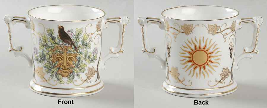 Loving Cups Vernal (Spring) Equinox - With Box by Royal Crown Derby-1