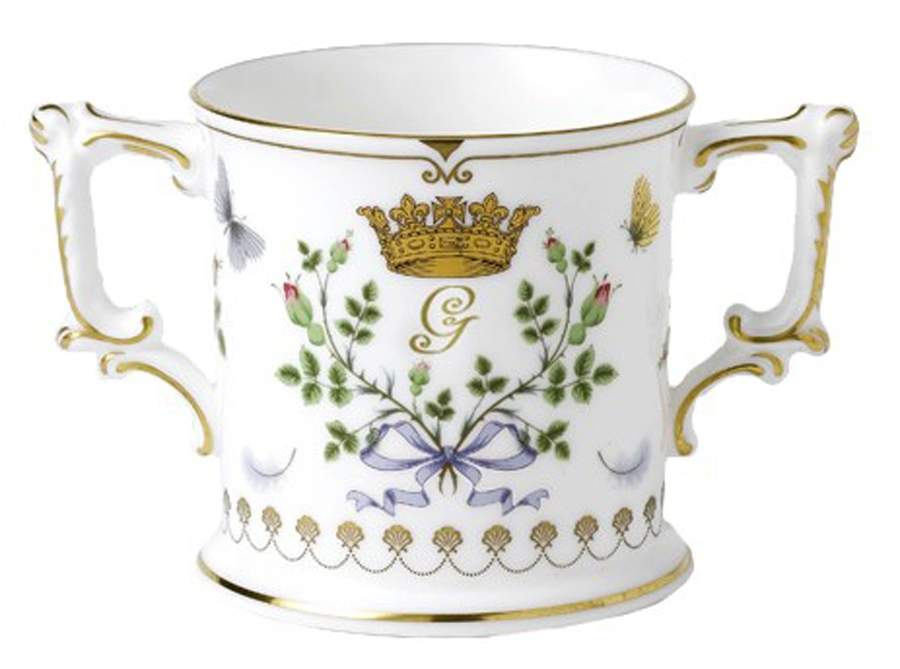 Royal Baby-Prince George Loving Cup - No Box by Royal Crown Derby-1