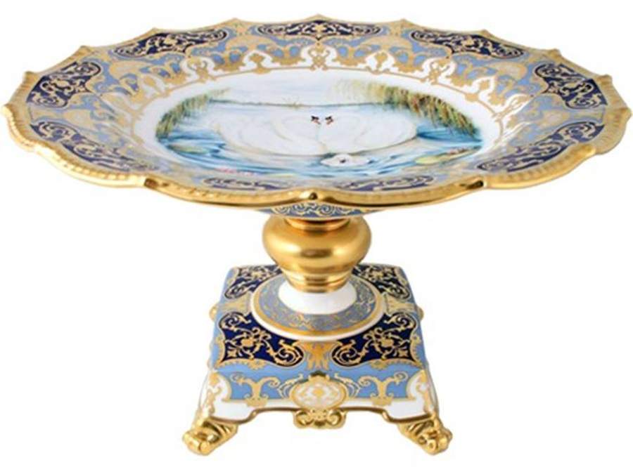 Royal Baby-Prince George Heritage Comport - Boxed by Royal Crown Derby-1