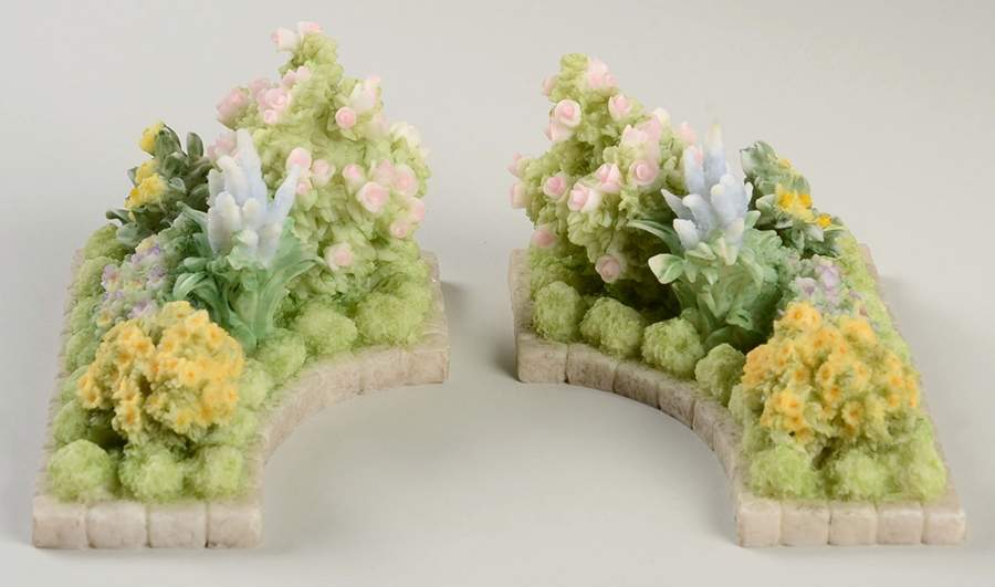Seraphim Garden of Angels Flower Beds-2 Pc Set - No Box by Roman-1