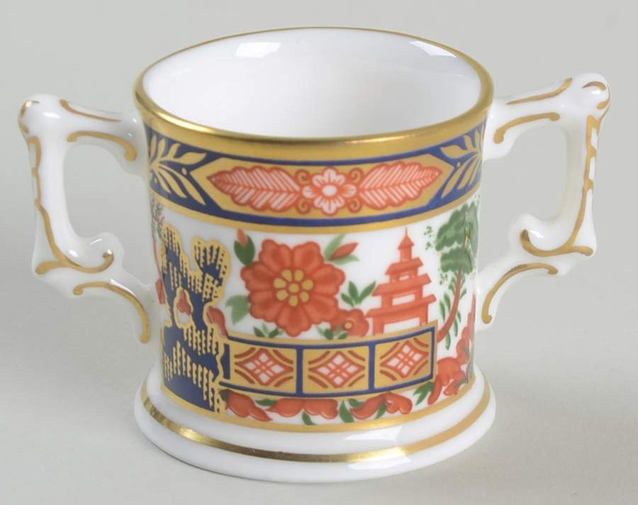 Miniature Loving Cup Collection Pavillion - No Box by Royal Crown Derby-1