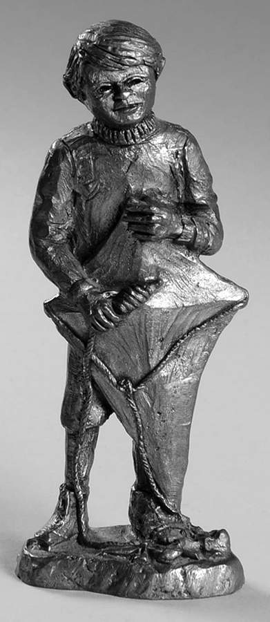 Century Park Groupings Boy With Kite Ray - No Box by Ricker Bartlett Casting Studio-1
