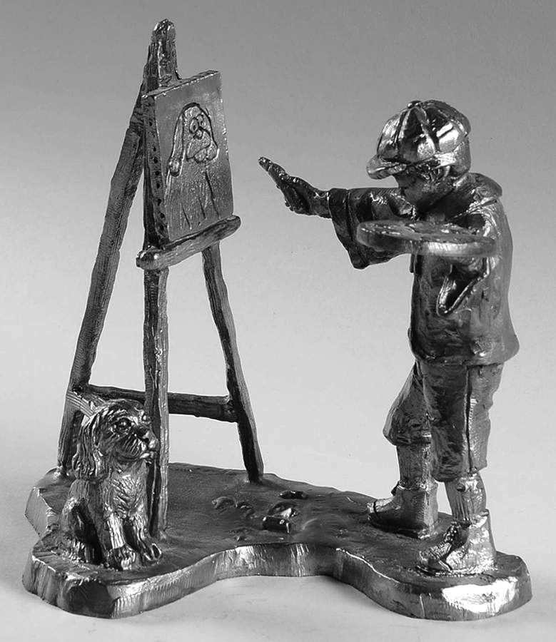 City Park Grouping Jared, Artist - No Box by Ricker Bartlett Casting Studio-1