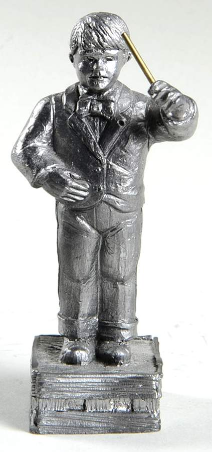Pewter Figurines Jacob, Conductor - No Box by Ricker Bartlett Casting Studio-1