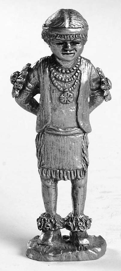 Pewter Figurines Donny,Beads - No Box by Ricker Bartlett Casting Studio-1