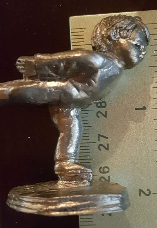 Pewter Figurines Boy Skating - No Box by Ricker Bartlett Casting Studio-1