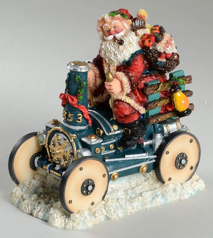 Santa & His Horseless Carraiges 1853 Dudgeon Steam Wagon - No Box by Roman-1