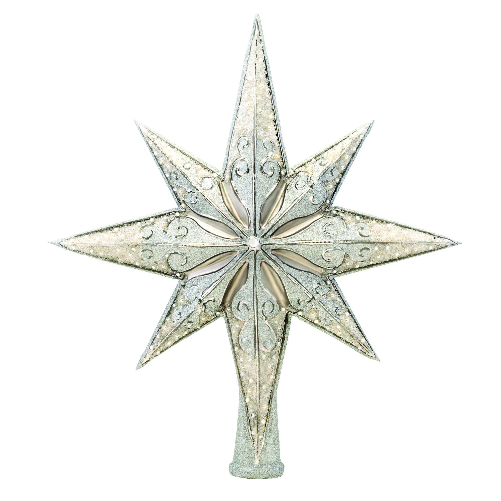 2014 Christopher Radko Ornaments Silver Stellar - No Box by Christopher Radko-1