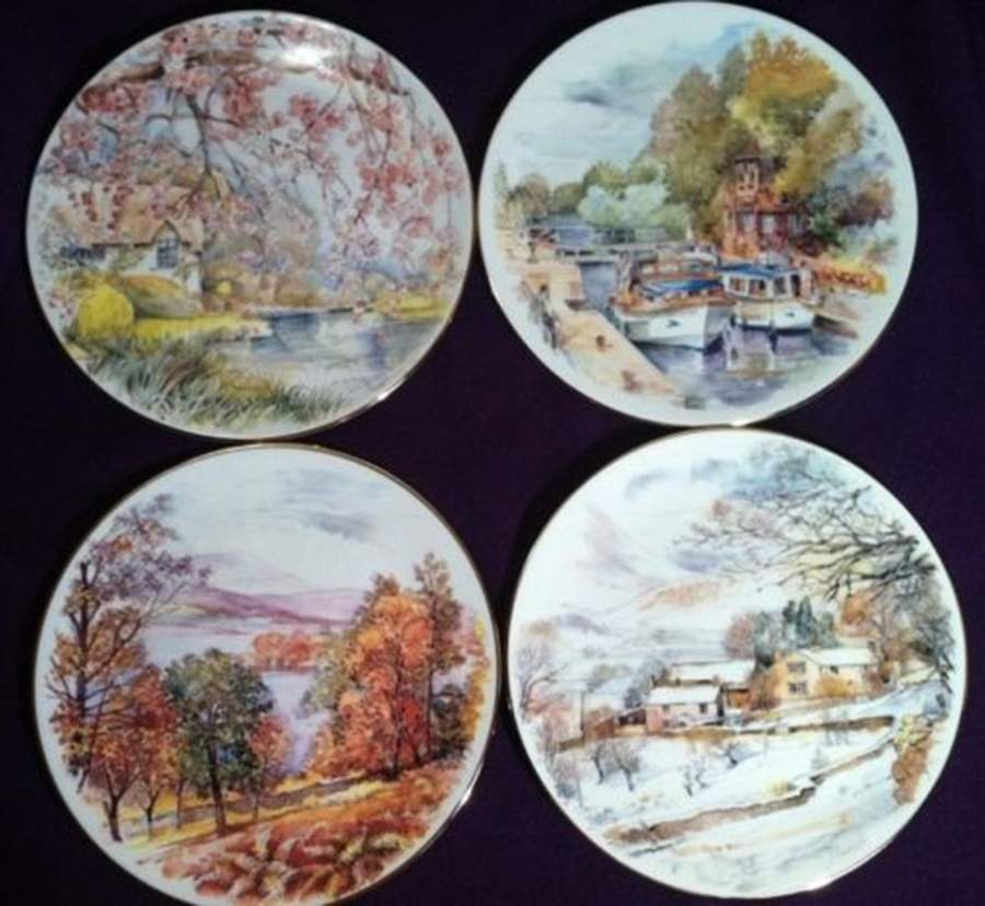 Four Seasons Spring On The River Avon - No Box by Royal Grafton-1