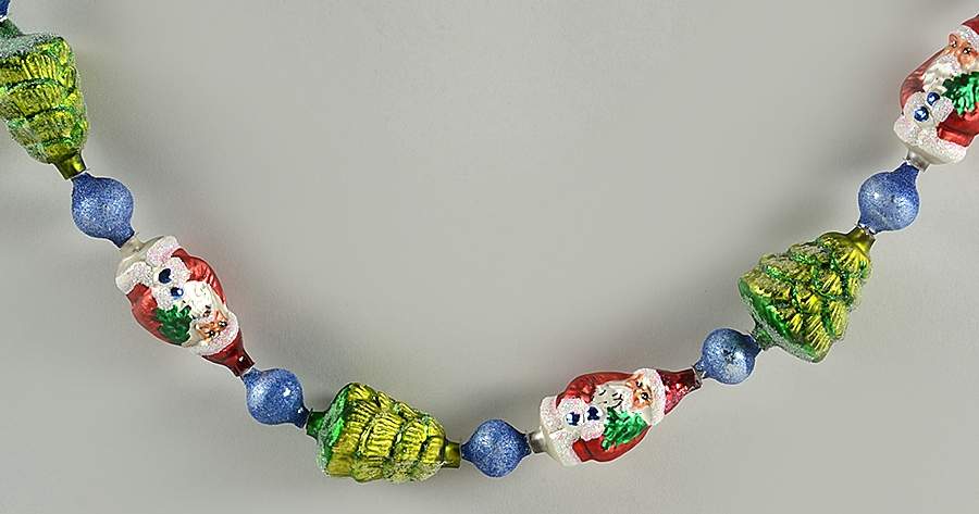 Garlands Santa Trees - With Box by Christopher Radko-1